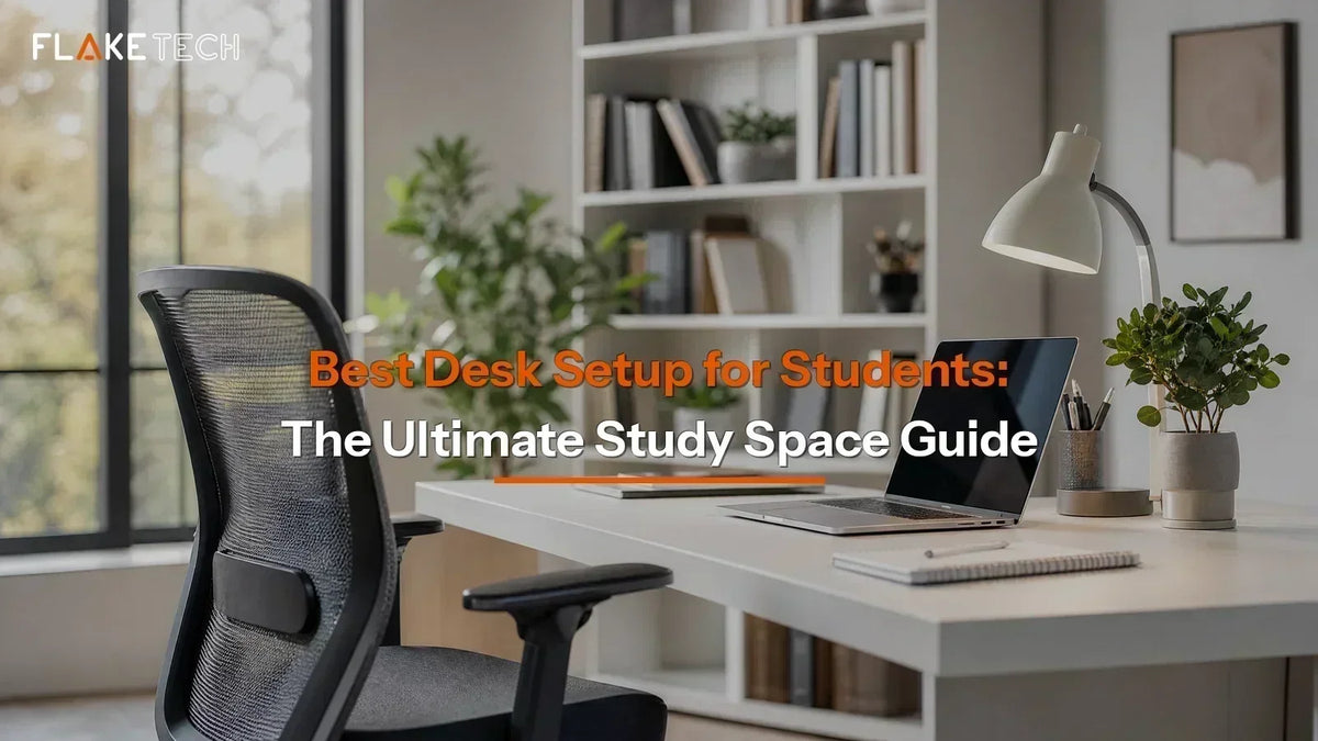 Best Desk Setup for Students-flaketech