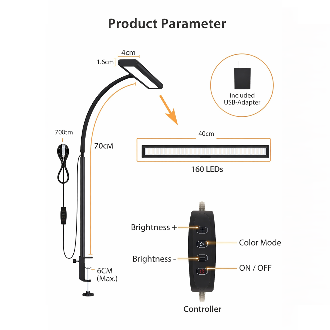 LED Monitor Lamp