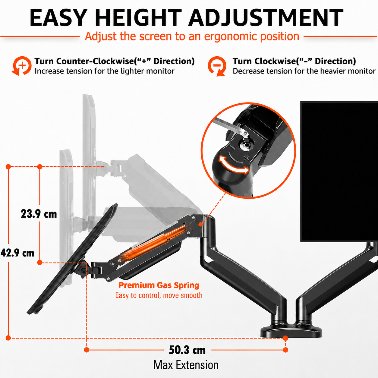 Dual Monitor Arm Gen 2 - FlakeTech
