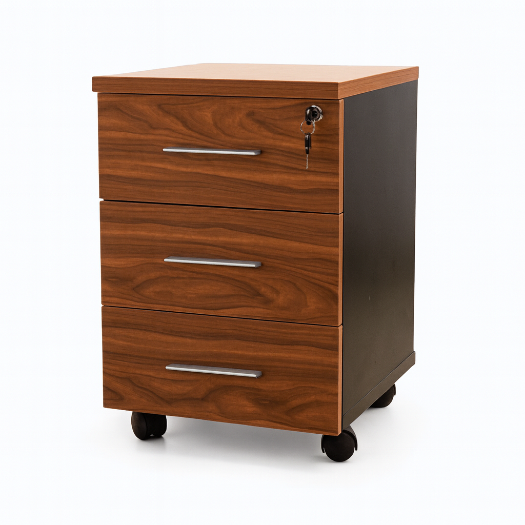3-Drawer File Cabinet