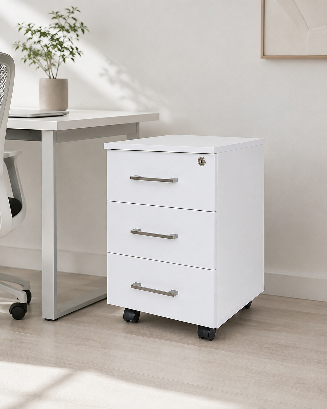 3-Drawer File Cabinet