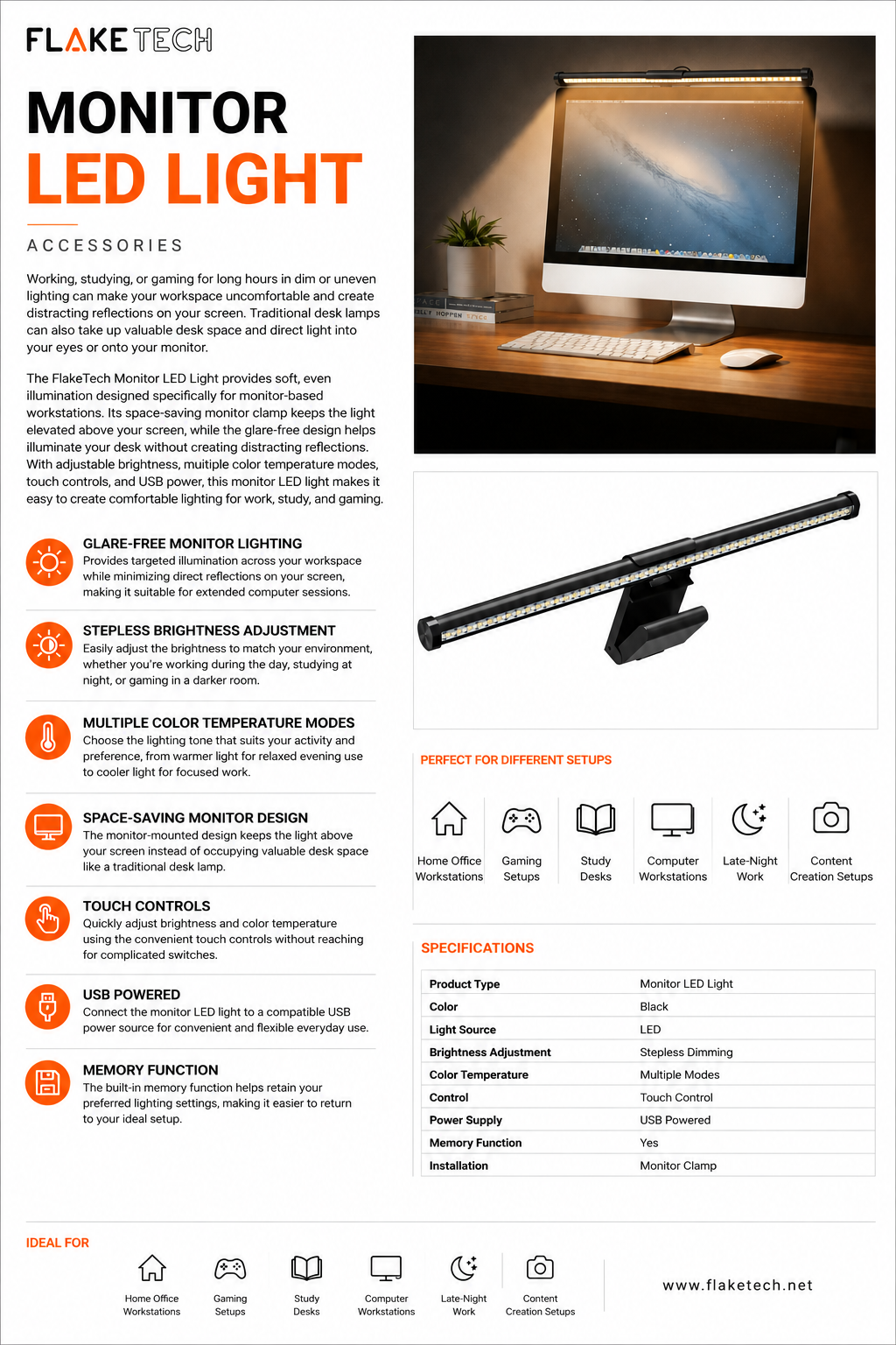 Monitor LED LIGHT