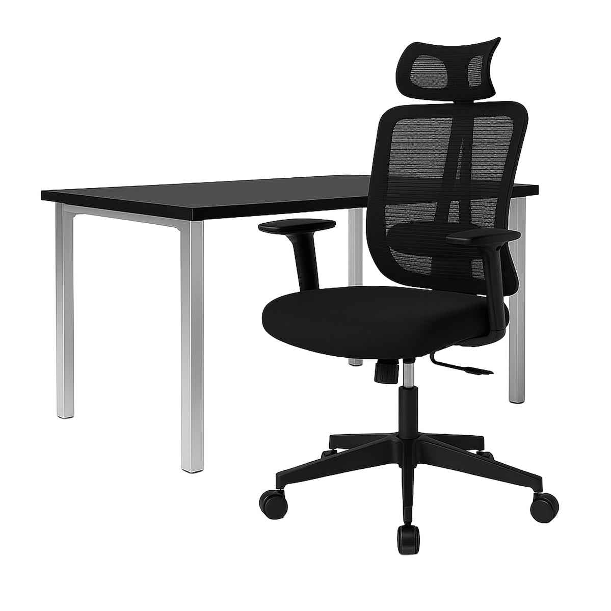 Bundle Modern Desk + Comfort Eco Chair - FlakeTech