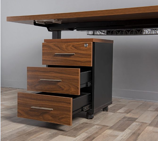 3-Drawer File Cabinet