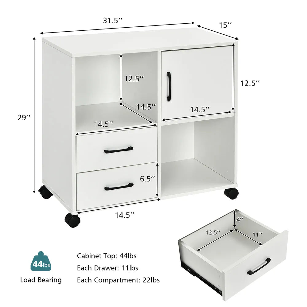 Printer Stand with Storage | FlakeTech