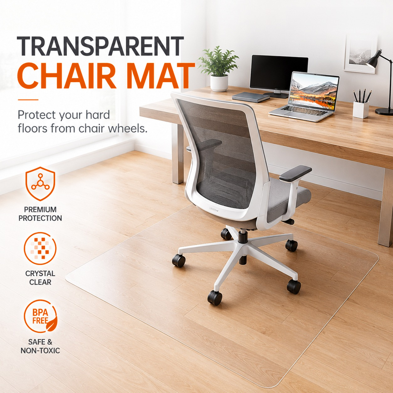 Chair Mat / Floor protector - Flaketech