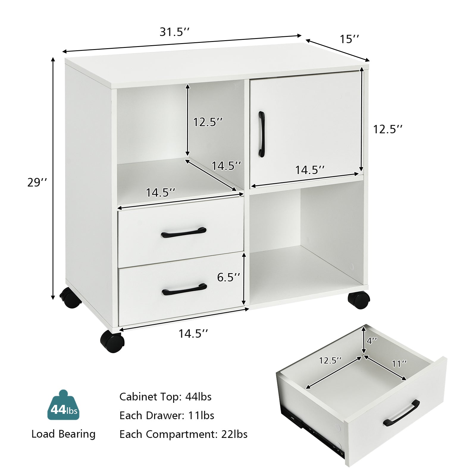 Costway Drawers