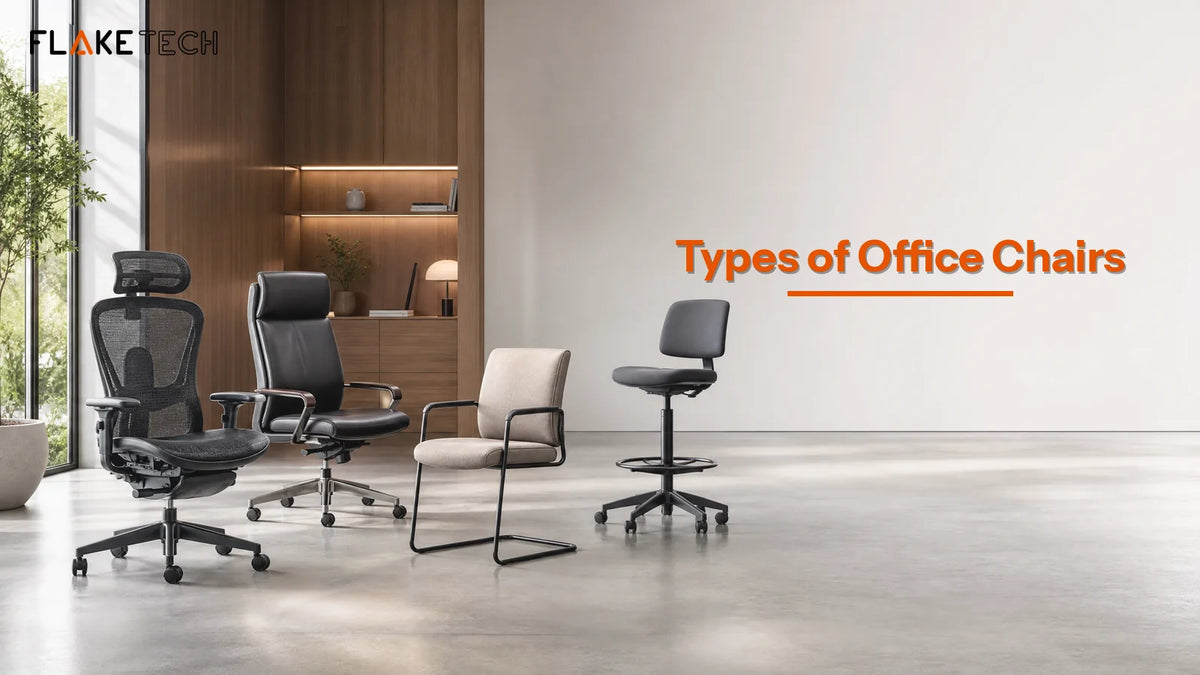 Types of Office Chairs-flaketech