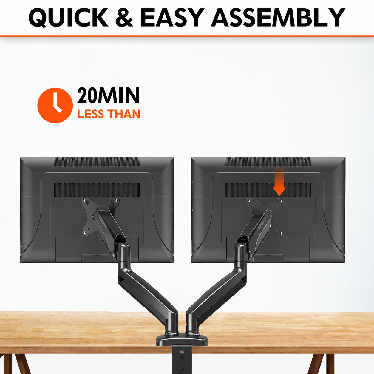 Dual Monitor Arm Gen 2 - FlakeTech
