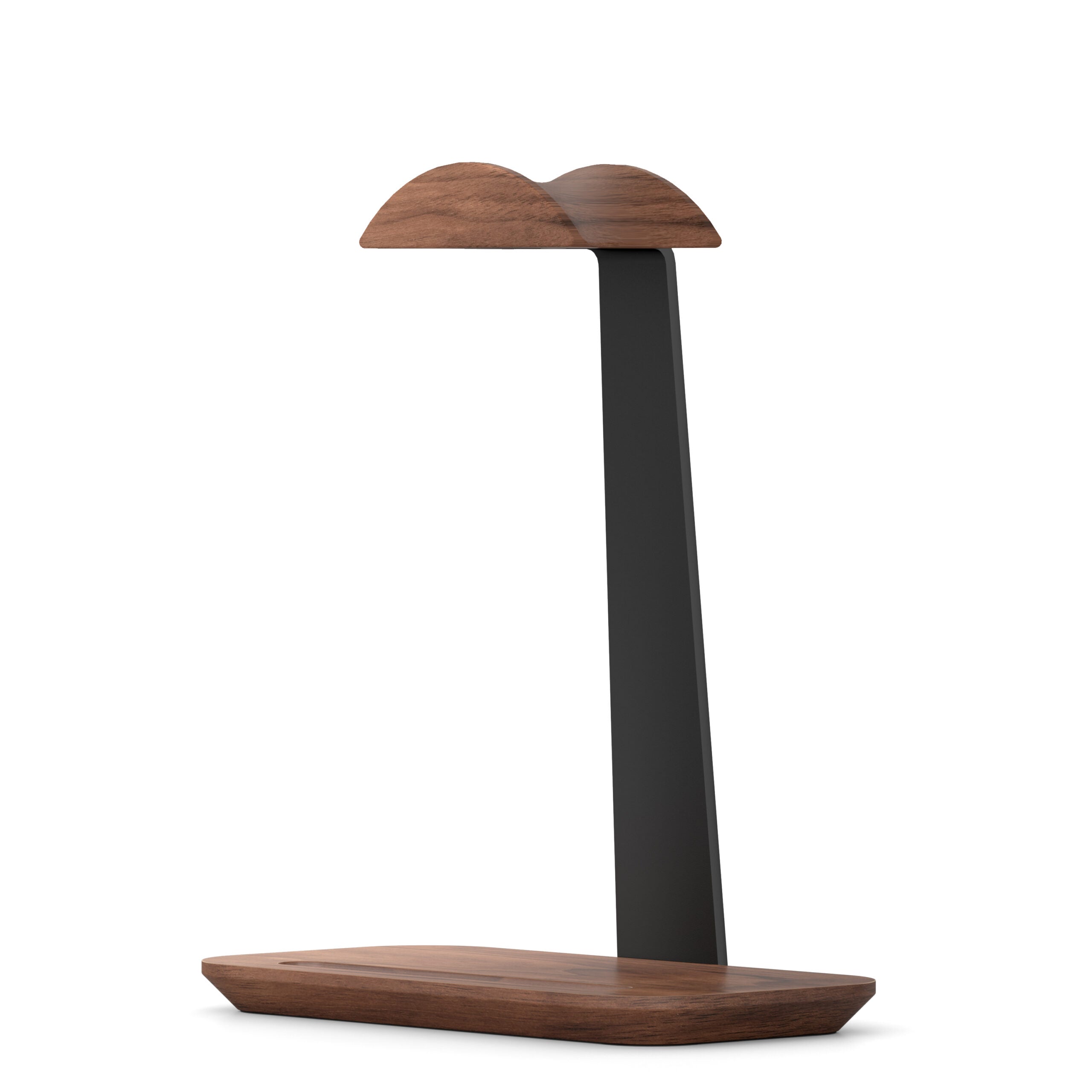 American Oak Headphone holder