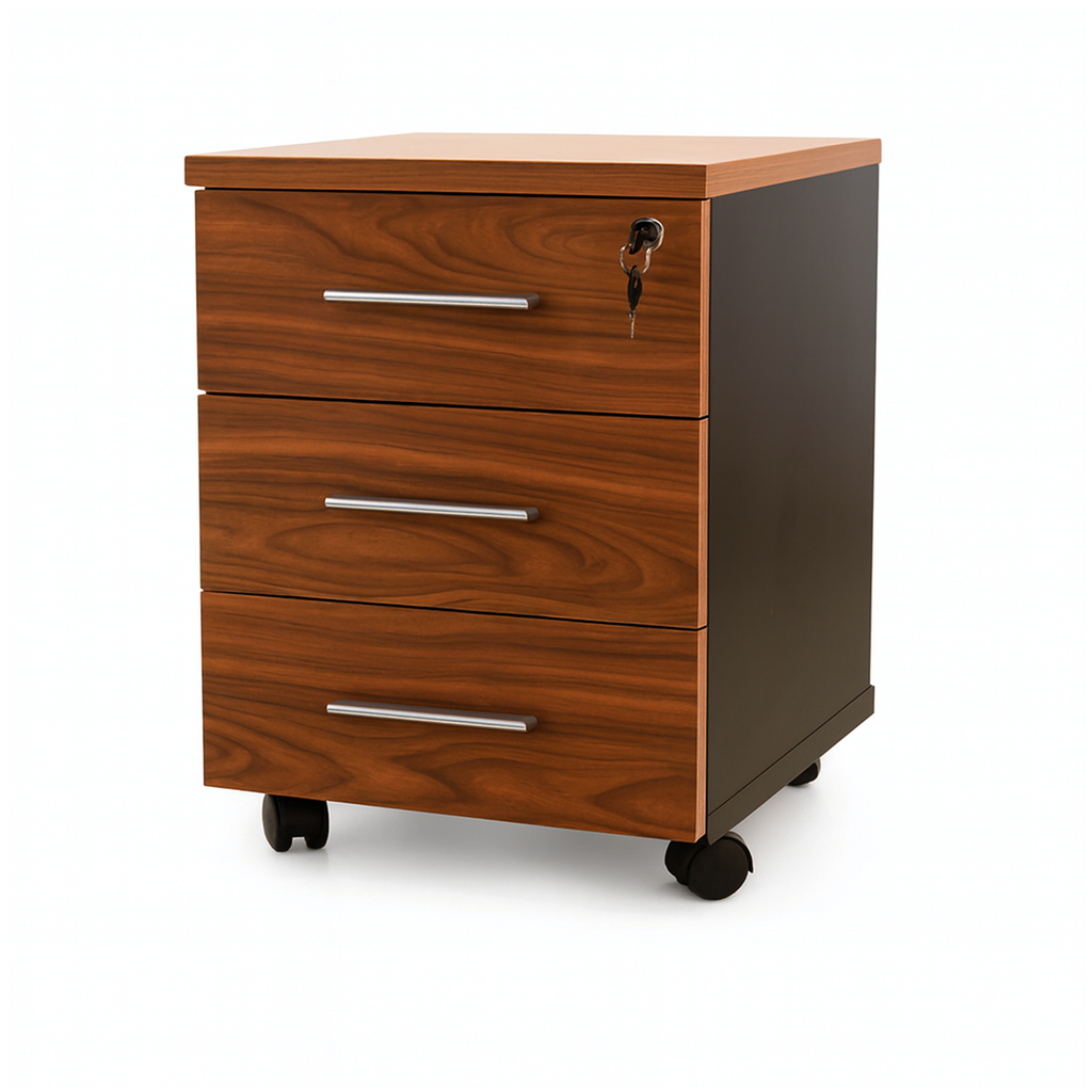 3-Drawer File Cabinet