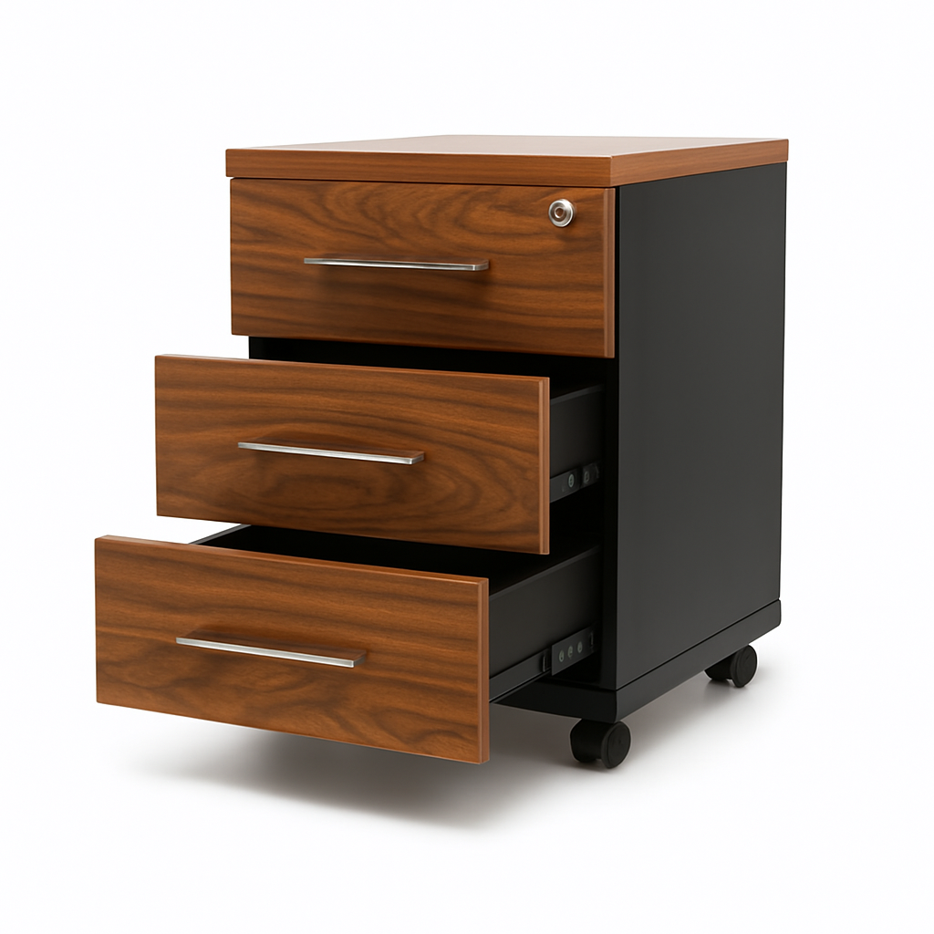 3-Drawer File Cabinet