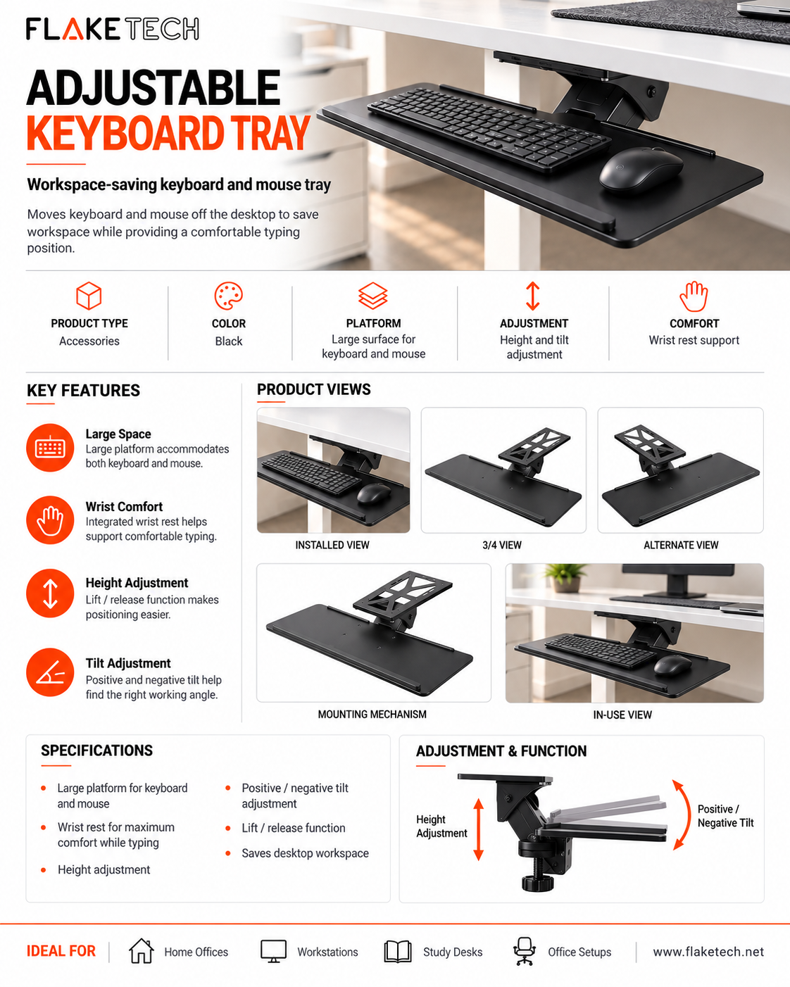Keyboard Tray