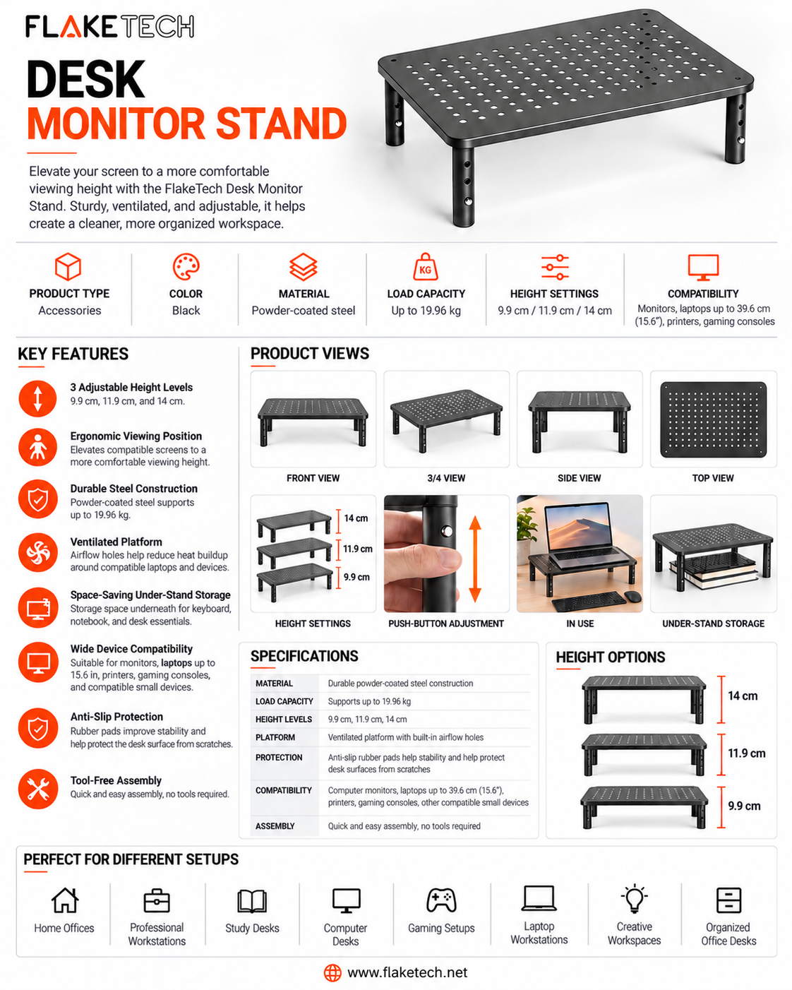 Desk Monitor Stand