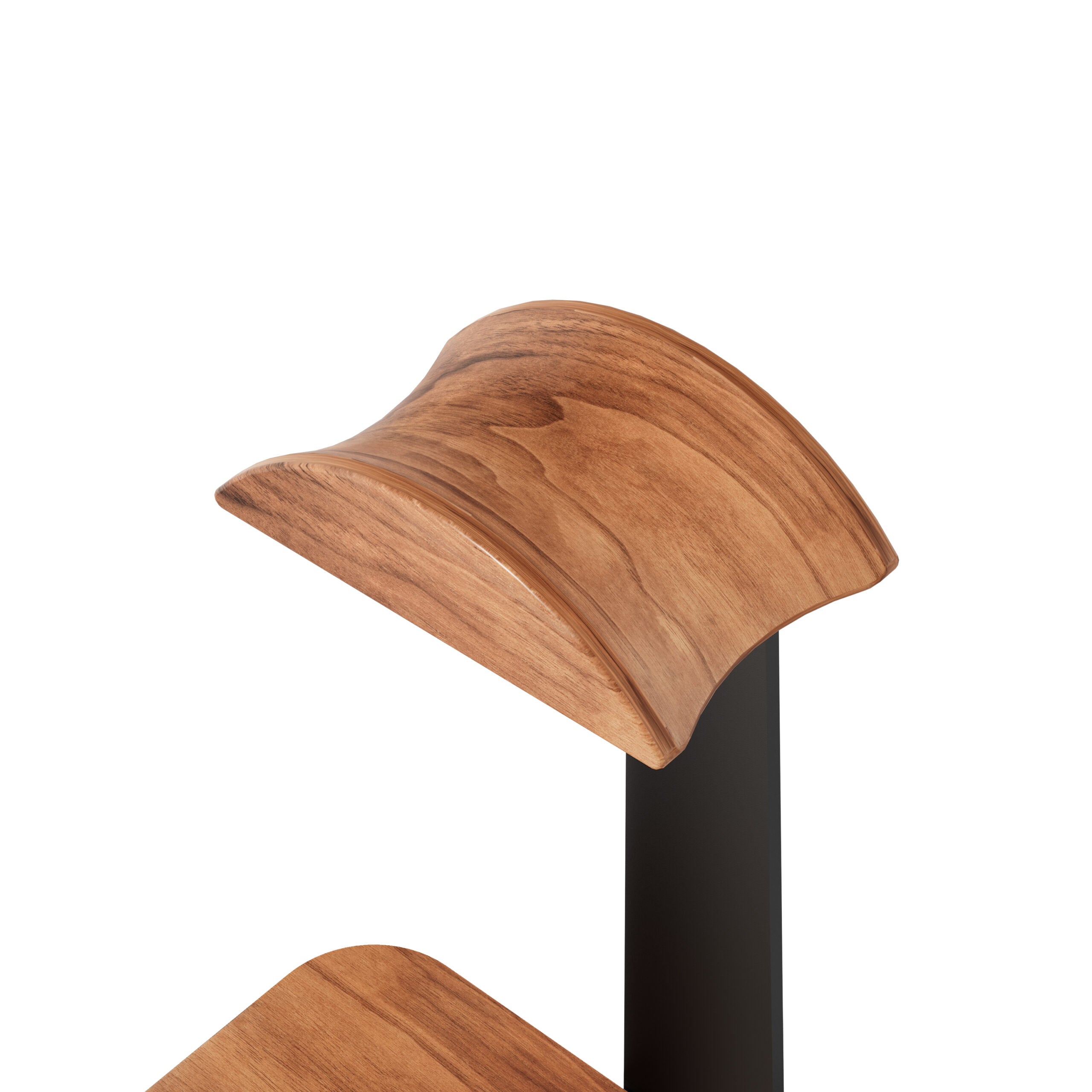 American Oak Headphone holder