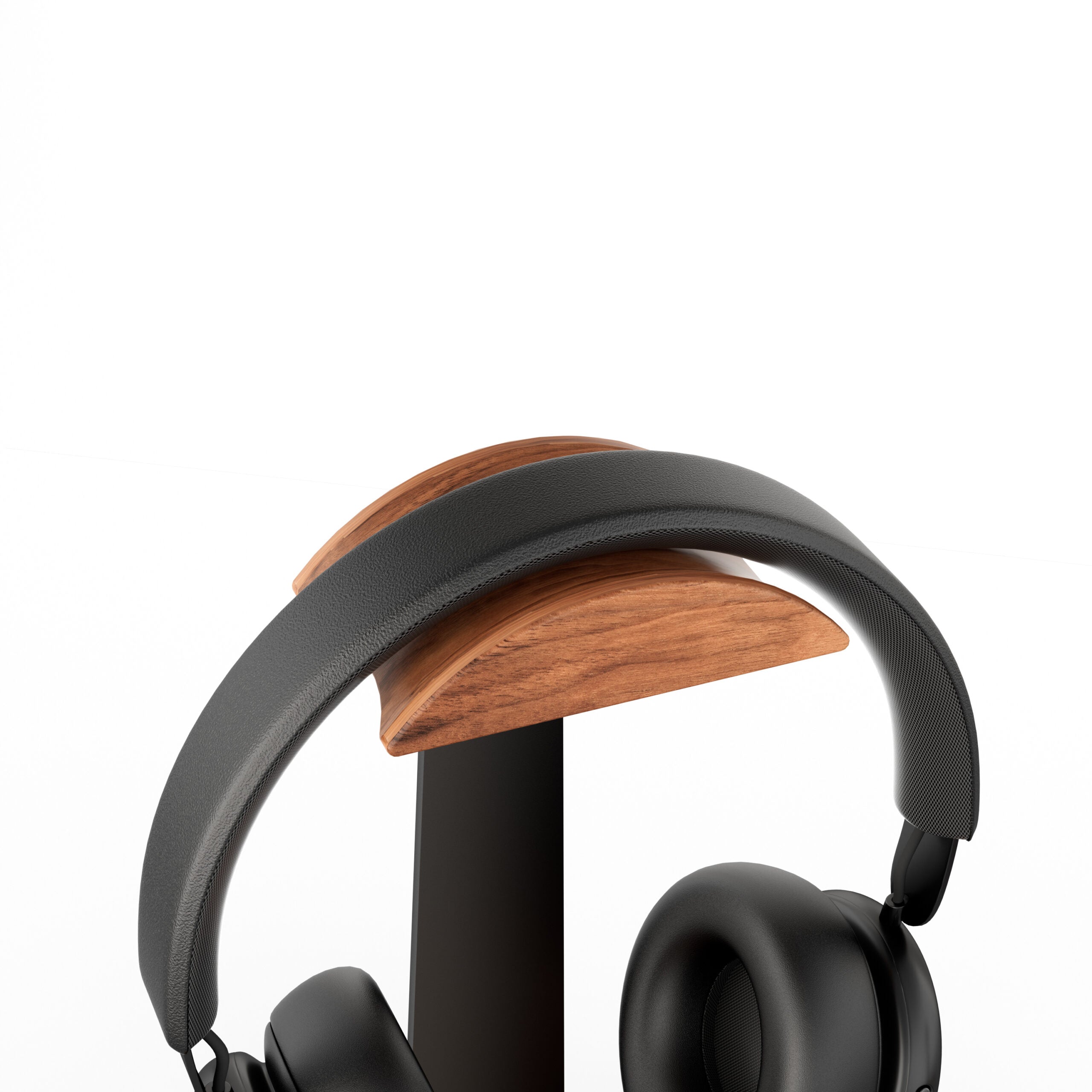 American Oak Headphone holder