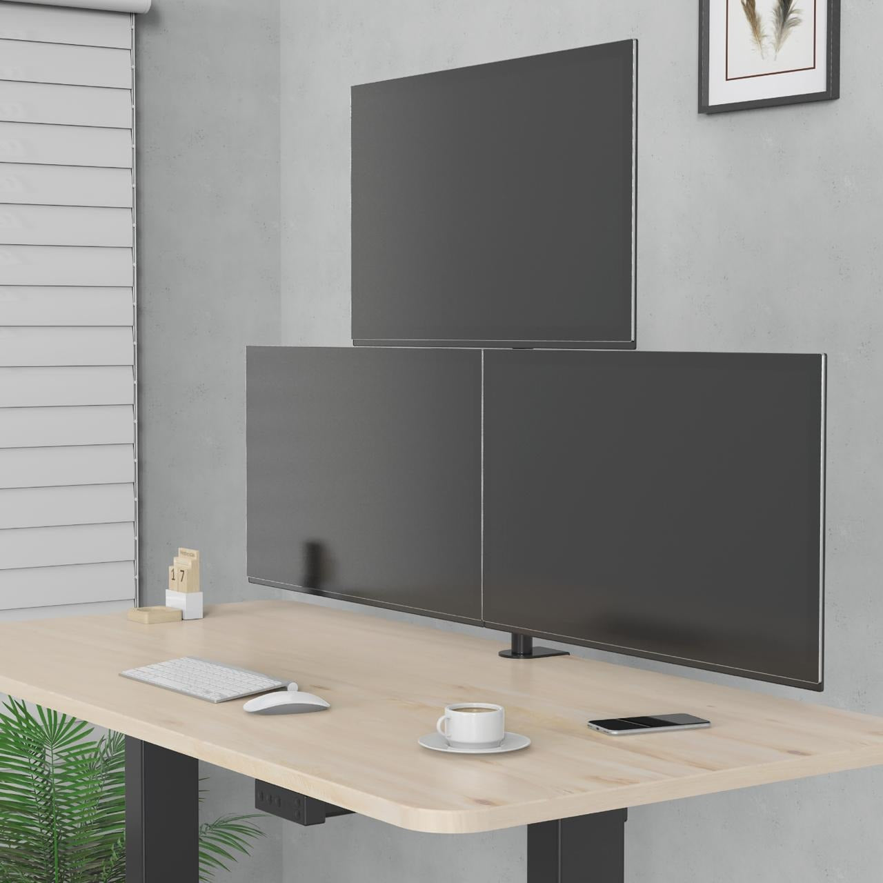 Triple Monitor Arm