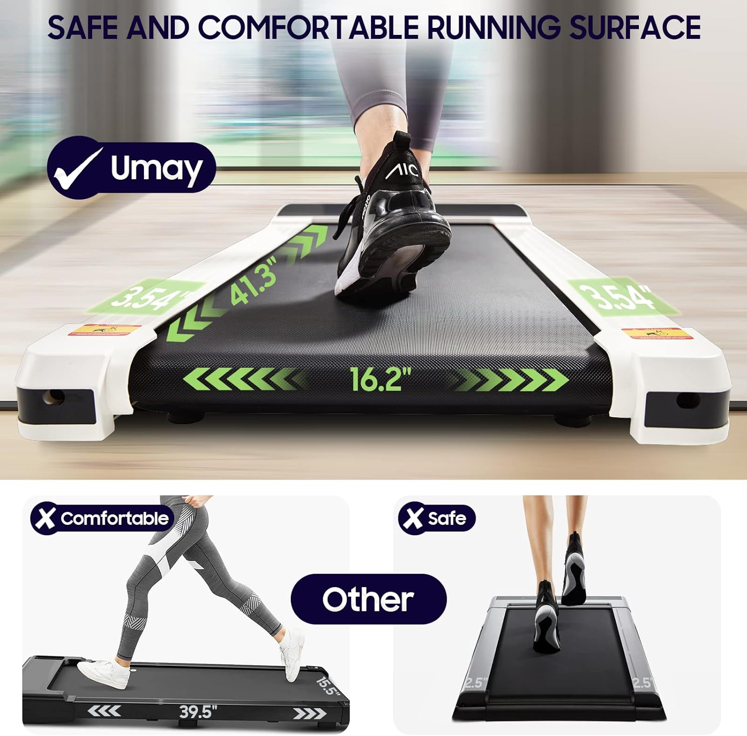 Umay under desk walking pad